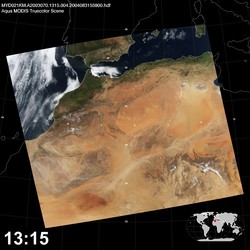 Level 1B Image at: 1315 UTC