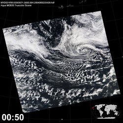 Level 1B Image at: 0050 UTC