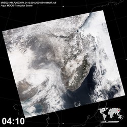 Level 1B Image at: 0410 UTC