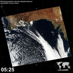 Level 1B Image at: 0525 UTC