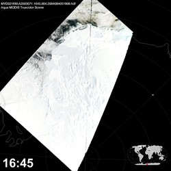 Level 1B Image at: 1645 UTC