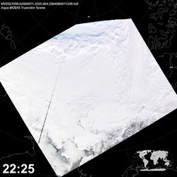 Level 1B Image at: 2225 UTC