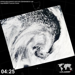 Level 1B Image at: 0425 UTC