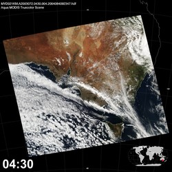 Level 1B Image at: 0430 UTC