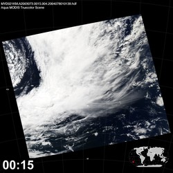 Level 1B Image at: 0015 UTC