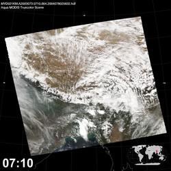 Level 1B Image at: 0710 UTC