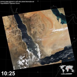 Level 1B Image at: 1025 UTC