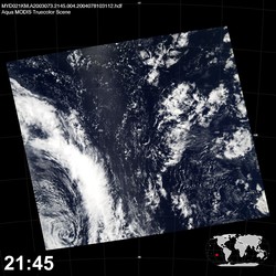 Level 1B Image at: 2145 UTC