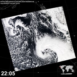 Level 1B Image at: 2205 UTC