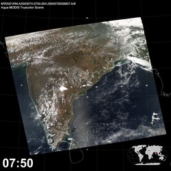 Level 1B Image at: 0750 UTC