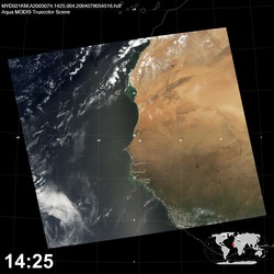 Level 1B Image at: 1425 UTC