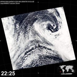 Level 1B Image at: 2225 UTC