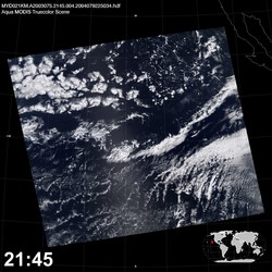 Level 1B Image at: 2145 UTC