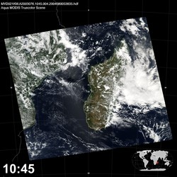 Level 1B Image at: 1045 UTC