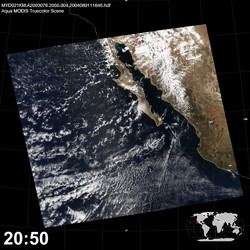 Level 1B Image at: 2050 UTC