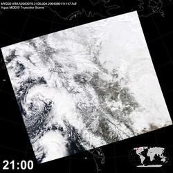 Level 1B Image at: 2100 UTC