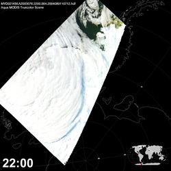 Level 1B Image at: 2200 UTC