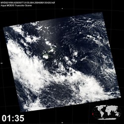 Level 1B Image at: 0135 UTC