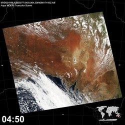 Level 1B Image at: 0450 UTC