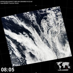 Level 1B Image at: 0805 UTC