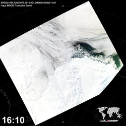 Level 1B Image at: 1610 UTC