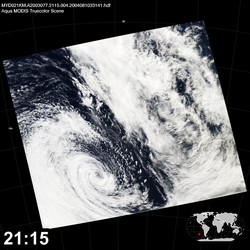 Level 1B Image at: 2115 UTC