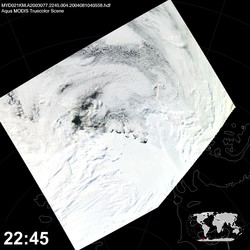 Level 1B Image at: 2245 UTC