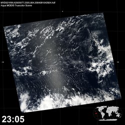 Level 1B Image at: 2305 UTC