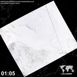 Level 1B Image at: 0105 UTC