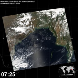 Level 1B Image at: 0725 UTC