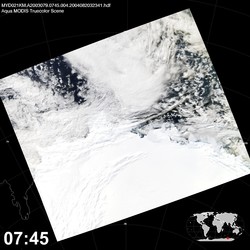 Level 1B Image at: 0745 UTC