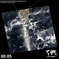 Level 1B Image at: 0805 UTC