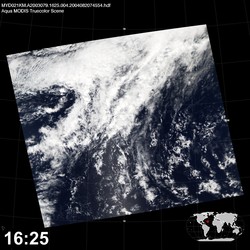 Level 1B Image at: 1625 UTC