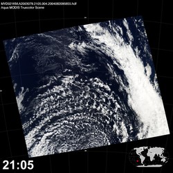 Level 1B Image at: 2105 UTC