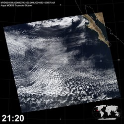 Level 1B Image at: 2120 UTC