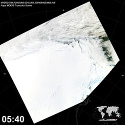 Level 1B Image at: 0540 UTC