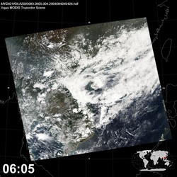 Level 1B Image at: 0605 UTC