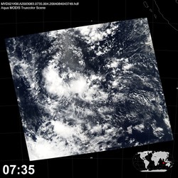 Level 1B Image at: 0735 UTC