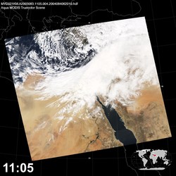 Level 1B Image at: 1105 UTC