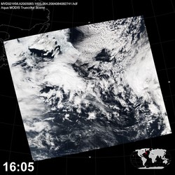 Level 1B Image at: 1605 UTC