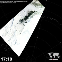 Level 1B Image at: 1710 UTC