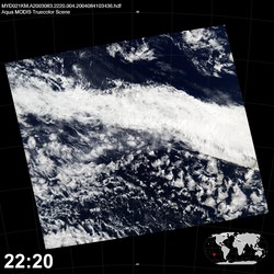 Level 1B Image at: 2220 UTC