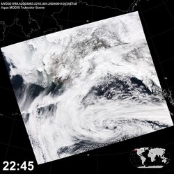 Level 1B Image at: 2245 UTC