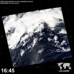 Level 1B Image at: 1645 UTC