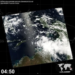 Level 1B Image at: 0450 UTC