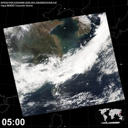 Level 1B Image at: 0500 UTC