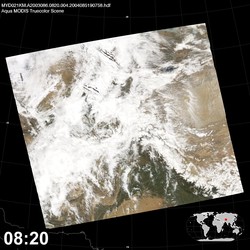 Level 1B Image at: 0820 UTC