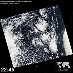 Level 1B Image at: 2245 UTC