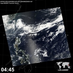 Level 1B Image at: 0445 UTC