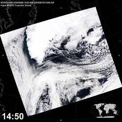 Level 1B Image at: 1450 UTC